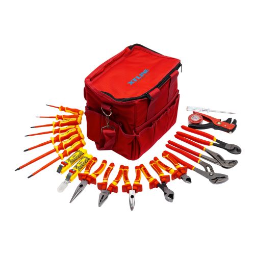 XTLINE VDE17321 / Villanyszerelő szerszámkészlet VDE 1000V, 21 darabos