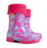 DEMAR TWISTER LUX PRINT 0038C / Gyermek szigetelt gumicsizma - 20-27-es méret