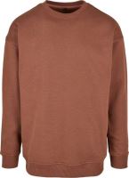 BUILD YOUR BRAND BY 075 / Férfi pulóver vastag pamutból