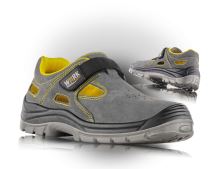 SPLIT 3345-O1 / Teljes bőr munkaszandál O1