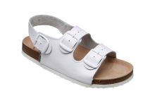 SANTÉ N/32/10 FEHÉR / Férfi orvosi szandál