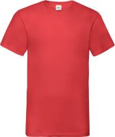 FRUIT OF THE LOOM VALUEWEIGHT V-NECK T / Férfi V-nyakú póló